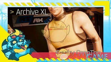 《赛博朋克2077》The RVC00N Dumpster-Stinky短上衣MOD