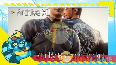 《赛博朋克2077》The RVC00N Dumpster-Stinky飞行员夹克MOD