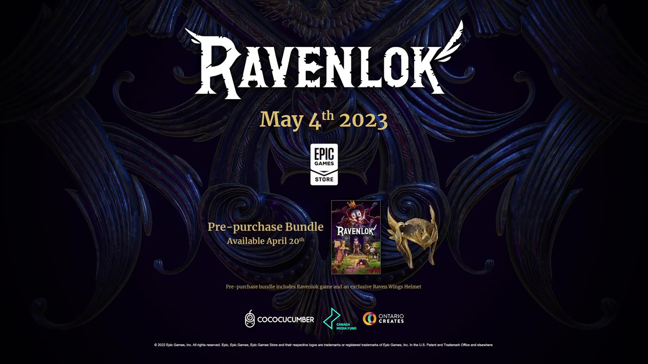 童话动作RPG《Ravenlok》发售日及预购预告 5月4日上线
