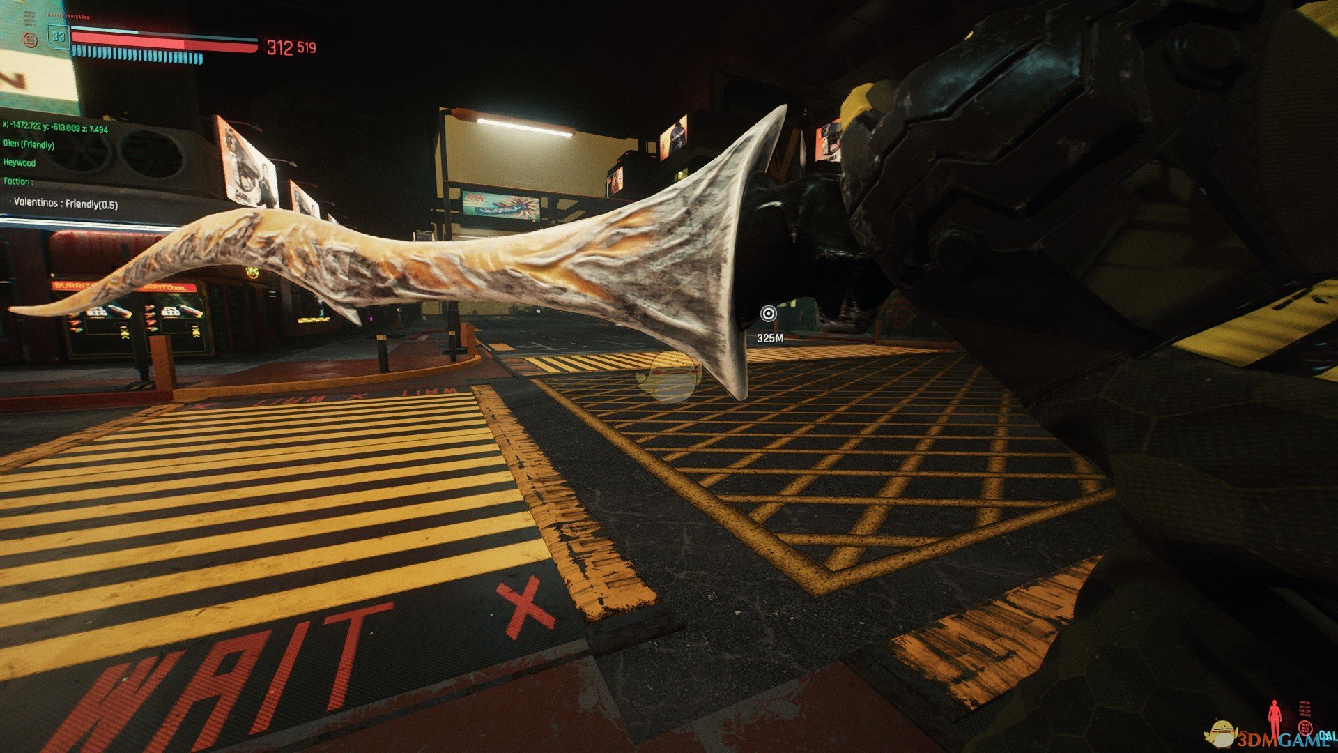 《赛博朋克2077》街舞剑替换尽忠丸MOD