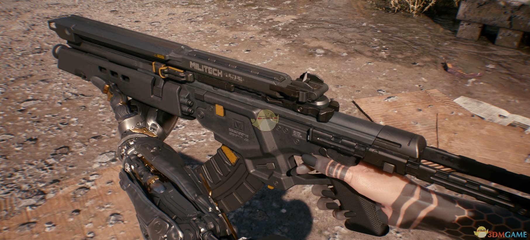 《赛博朋克2077》科技感阿贾克斯MOD