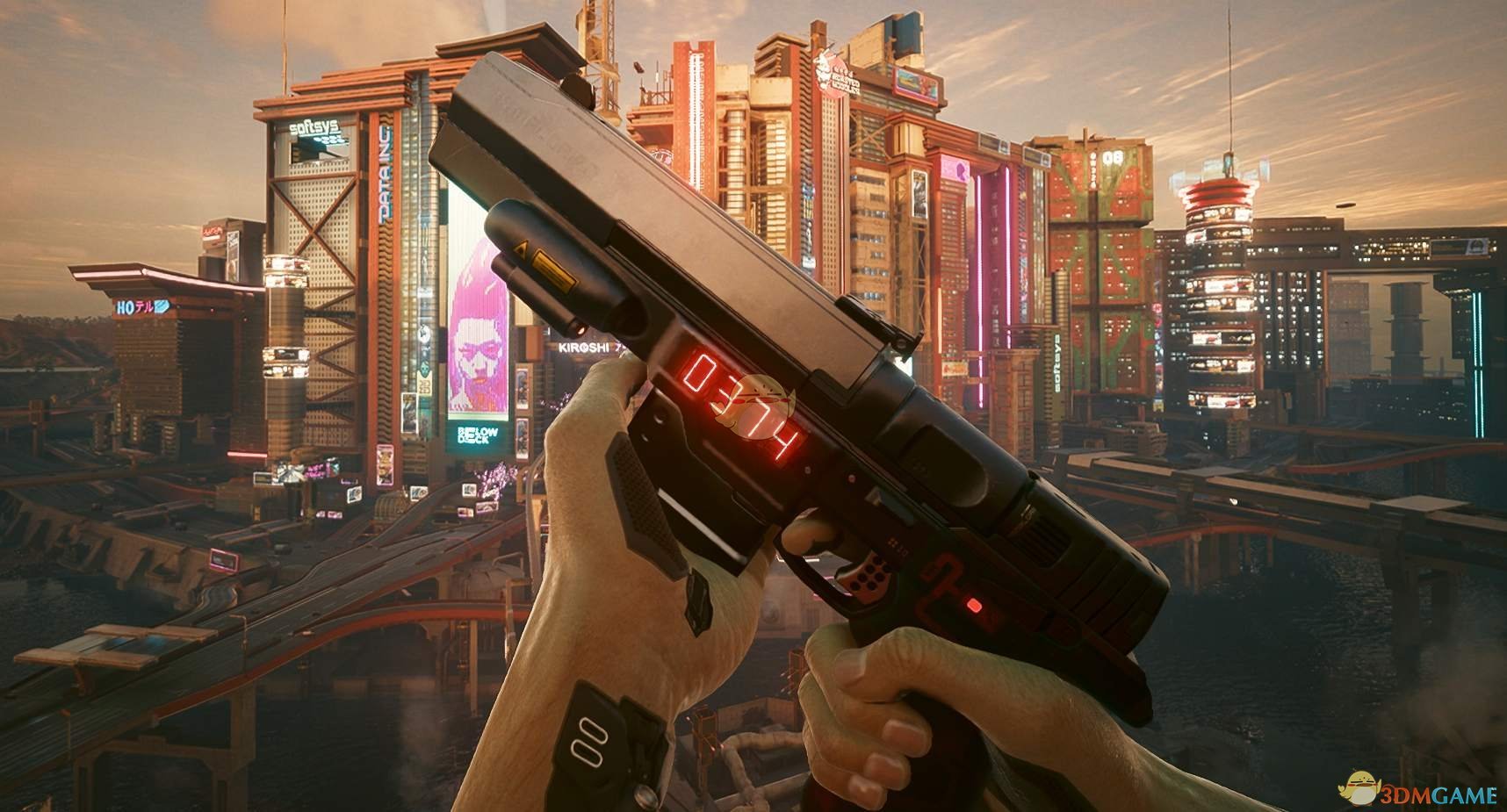 《赛博朋克2077》强尼武器击杀数屏幕MOD