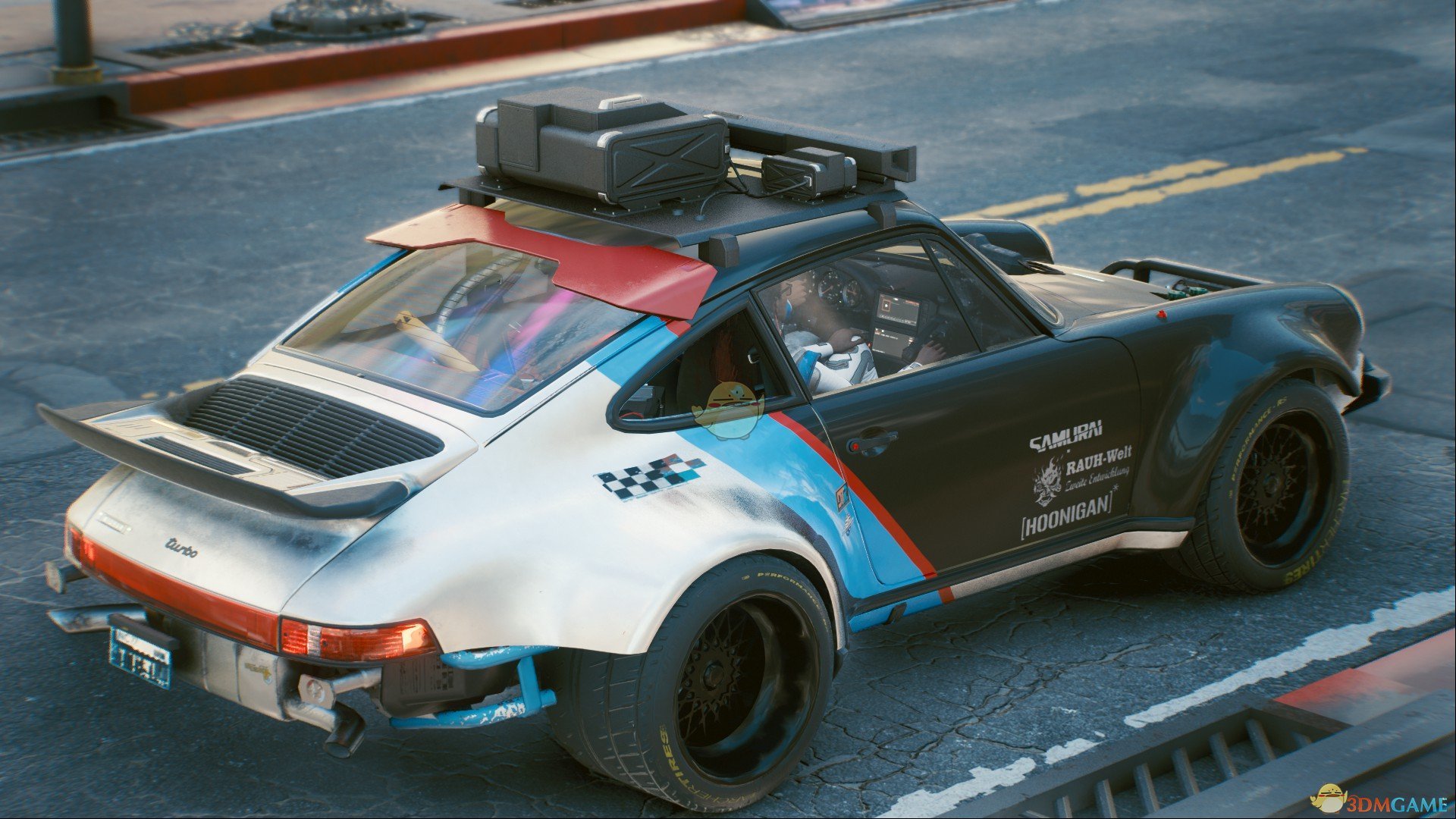 《赛博朋克2077》保时捷911-流浪者越野MOD