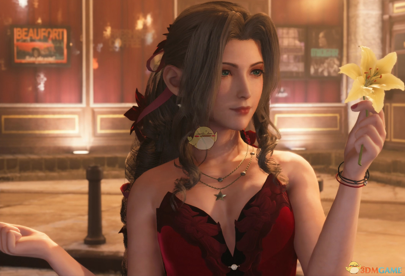 《最终幻想7：重制版》爱丽丝的性感红裙MOD
