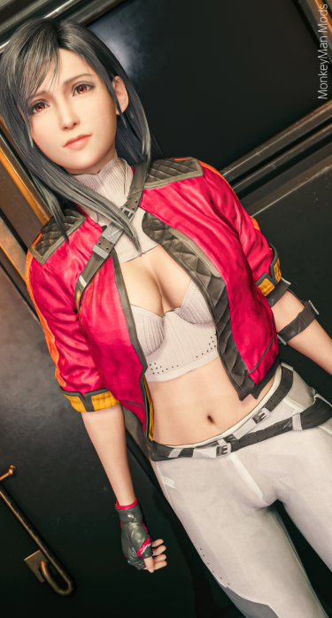 《最终幻想7：重制版》蒂法浪人Ronin装扮MOD