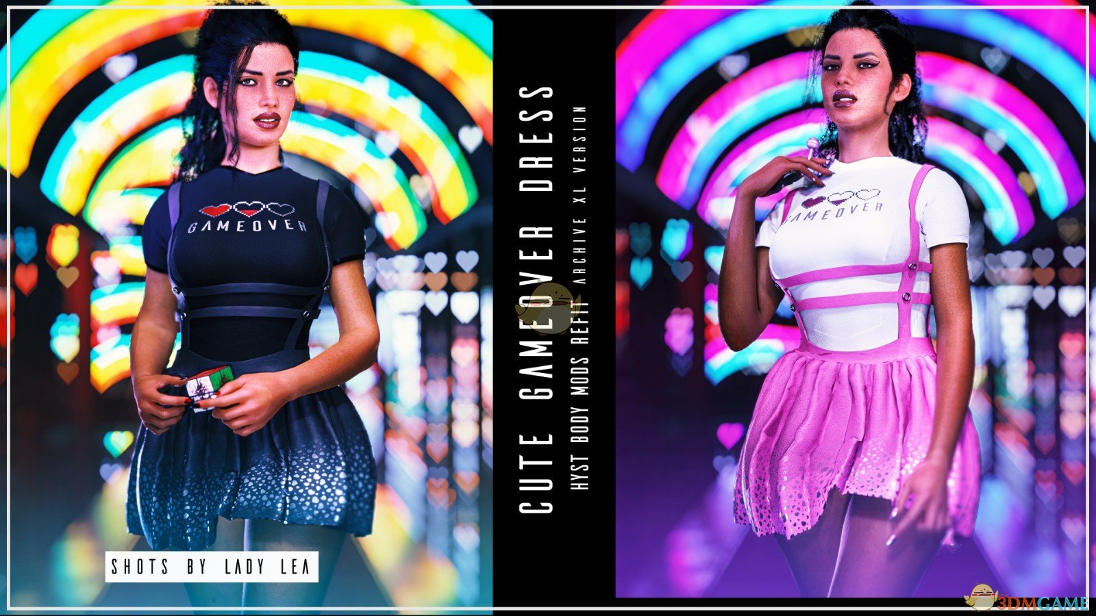 《赛博朋克2077》可爱的Game Over服装Hyst改装MOD