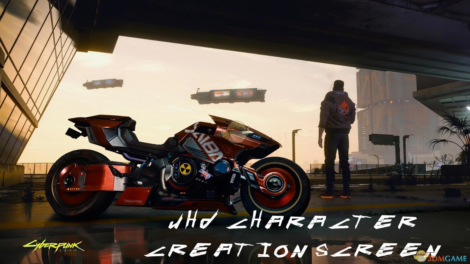 《赛博朋克2077》UHD角色选择画面MOD