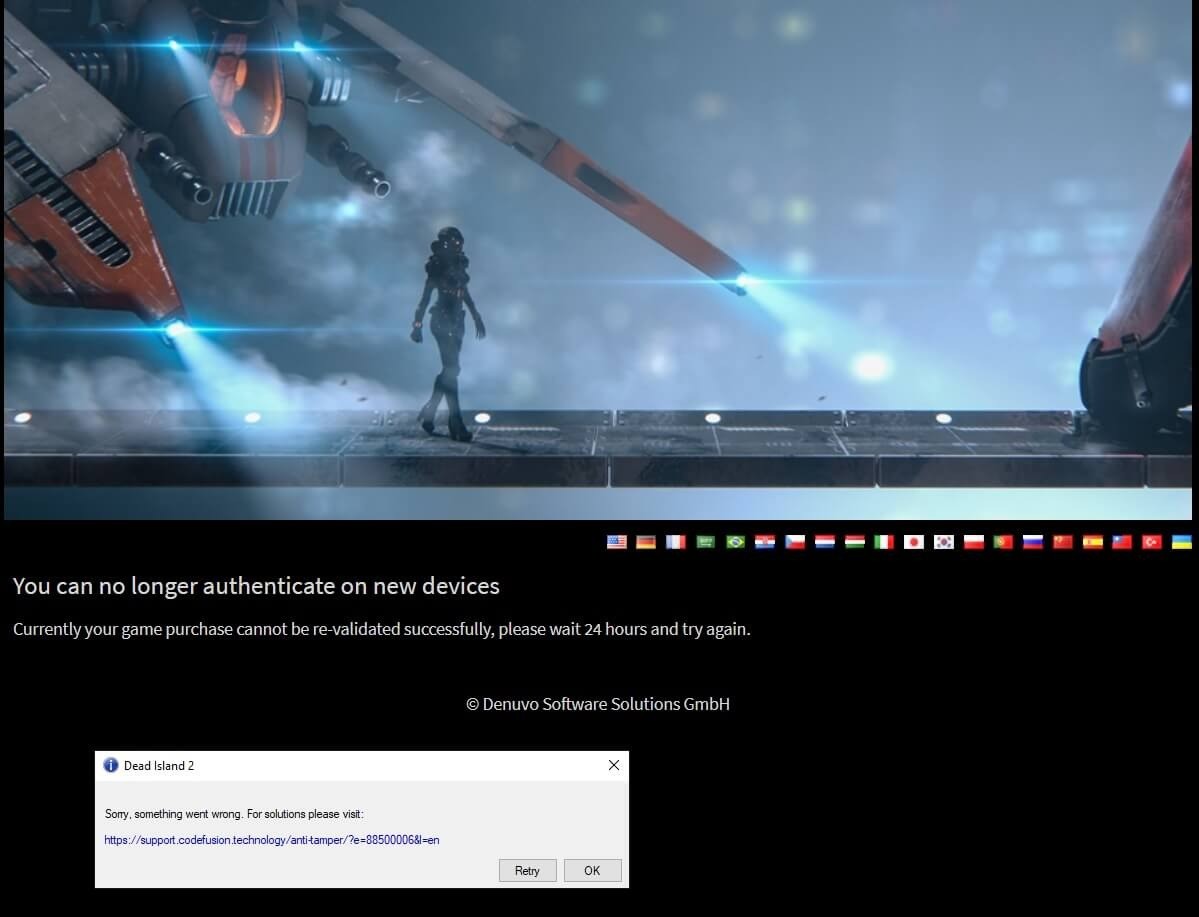 外媒确认《死亡岛2》采用Denuvo防篡改技术
