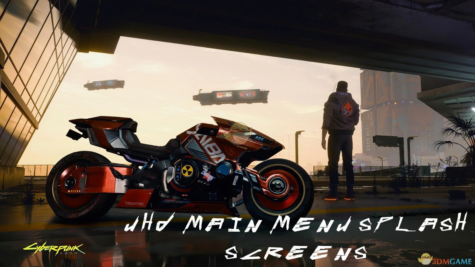 《赛博朋克2077》UHD主菜单启动屏幕MOD