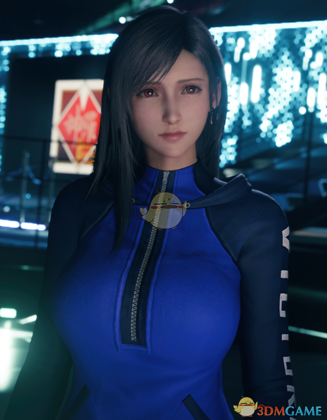 《最终幻想7：重制版》穿米拉衣服的蒂法MOD