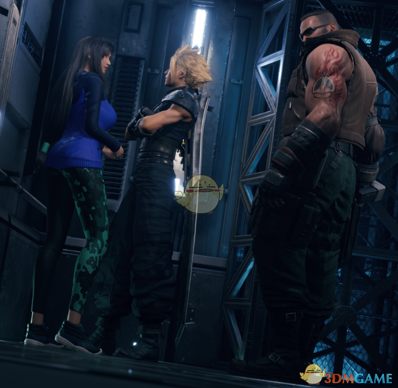 《最终幻想7：重制版》穿米拉衣服的蒂法MOD