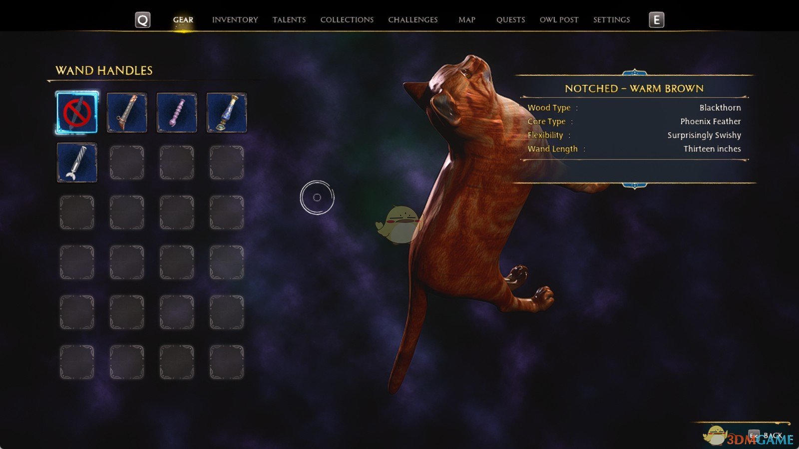 《霍格沃茨之遗》玩具猫魔杖MOD