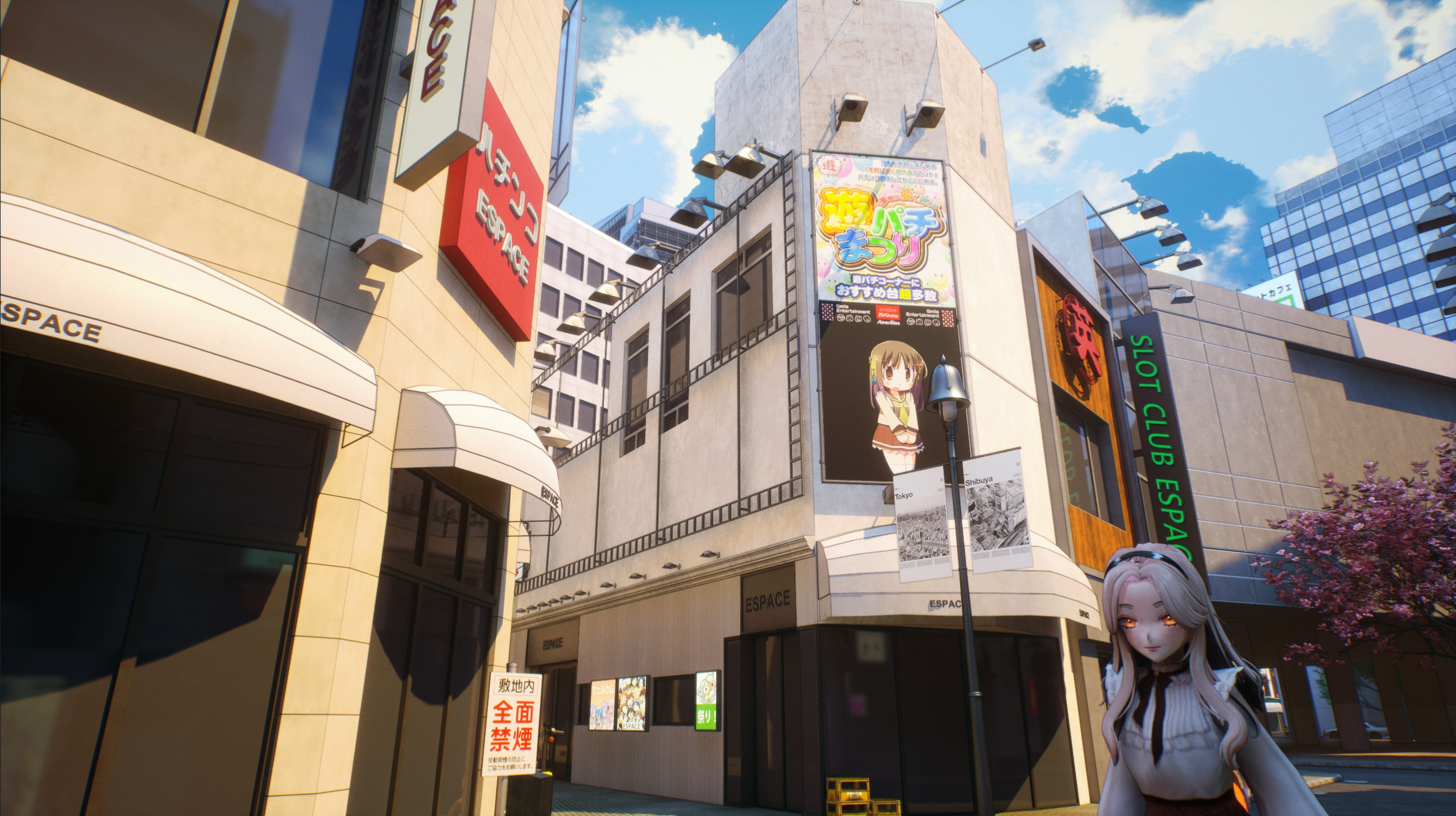 在这个免费虚幻5 Demo中 你可以探索动漫化的东京