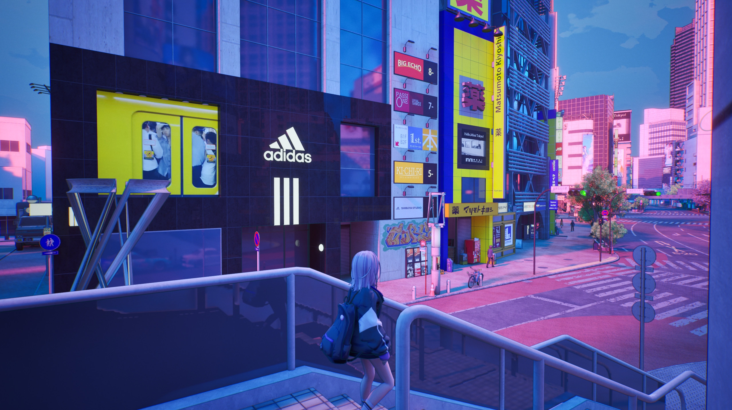 在这个免费虚幻5 Demo中 你可以探索动漫化的东京