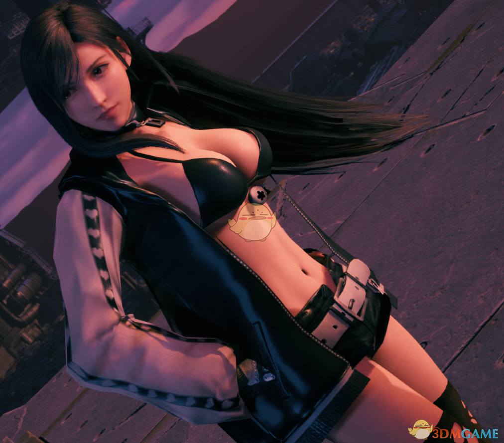 《最终幻想7：重制版》穿穗香内衣的蒂法MOD