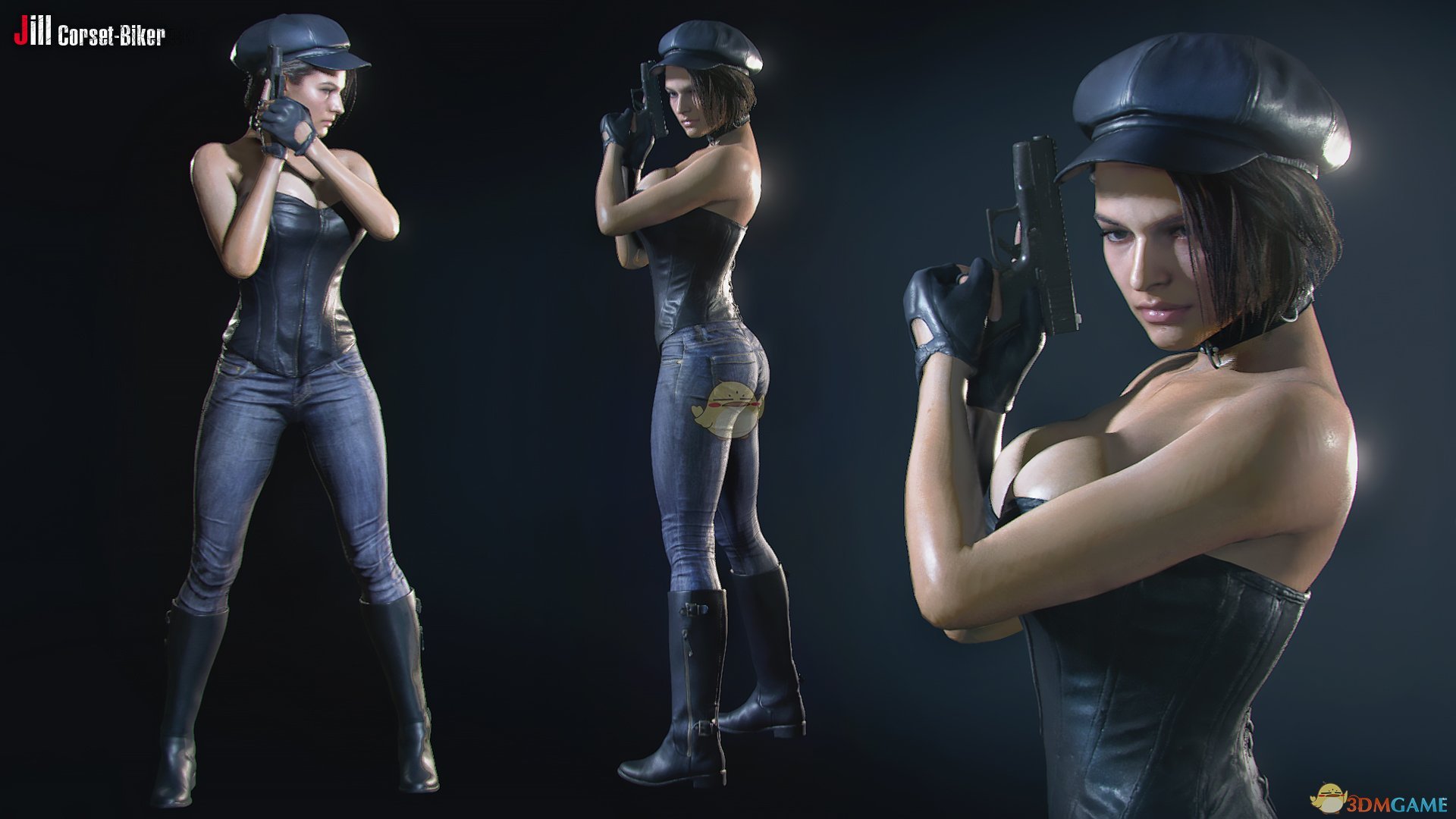 《生化危机3：重制版》大胸无夹克怀旧版MOD