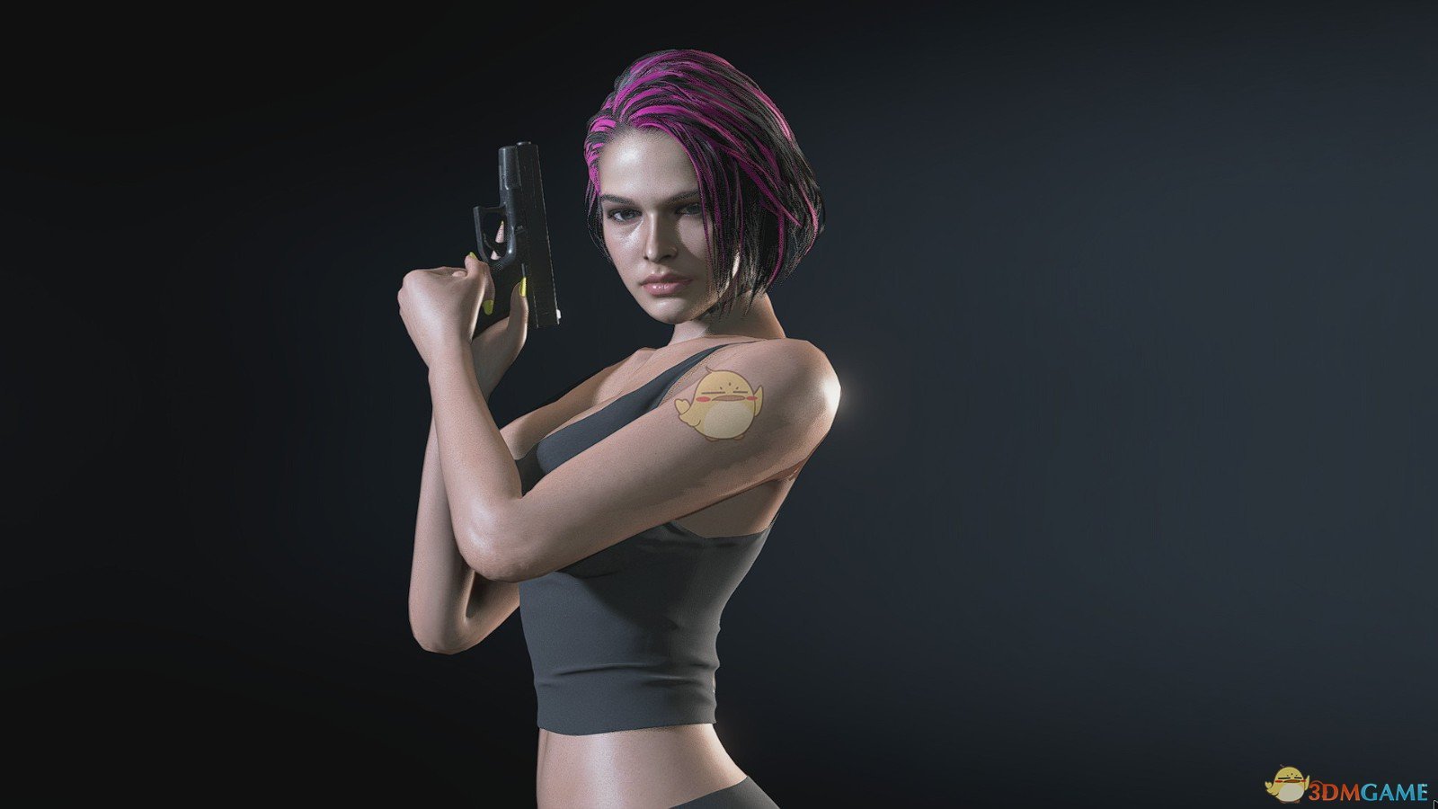 《生化危机3：重制版》古驰卡通休闲背心短裤MOD