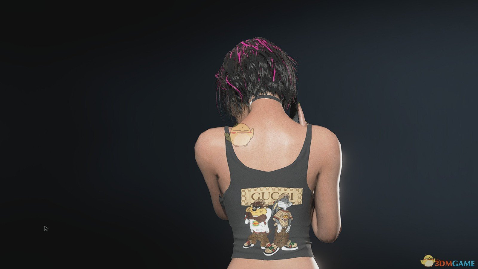 《生化危机3：重制版》古驰卡通休闲背心短裤MOD