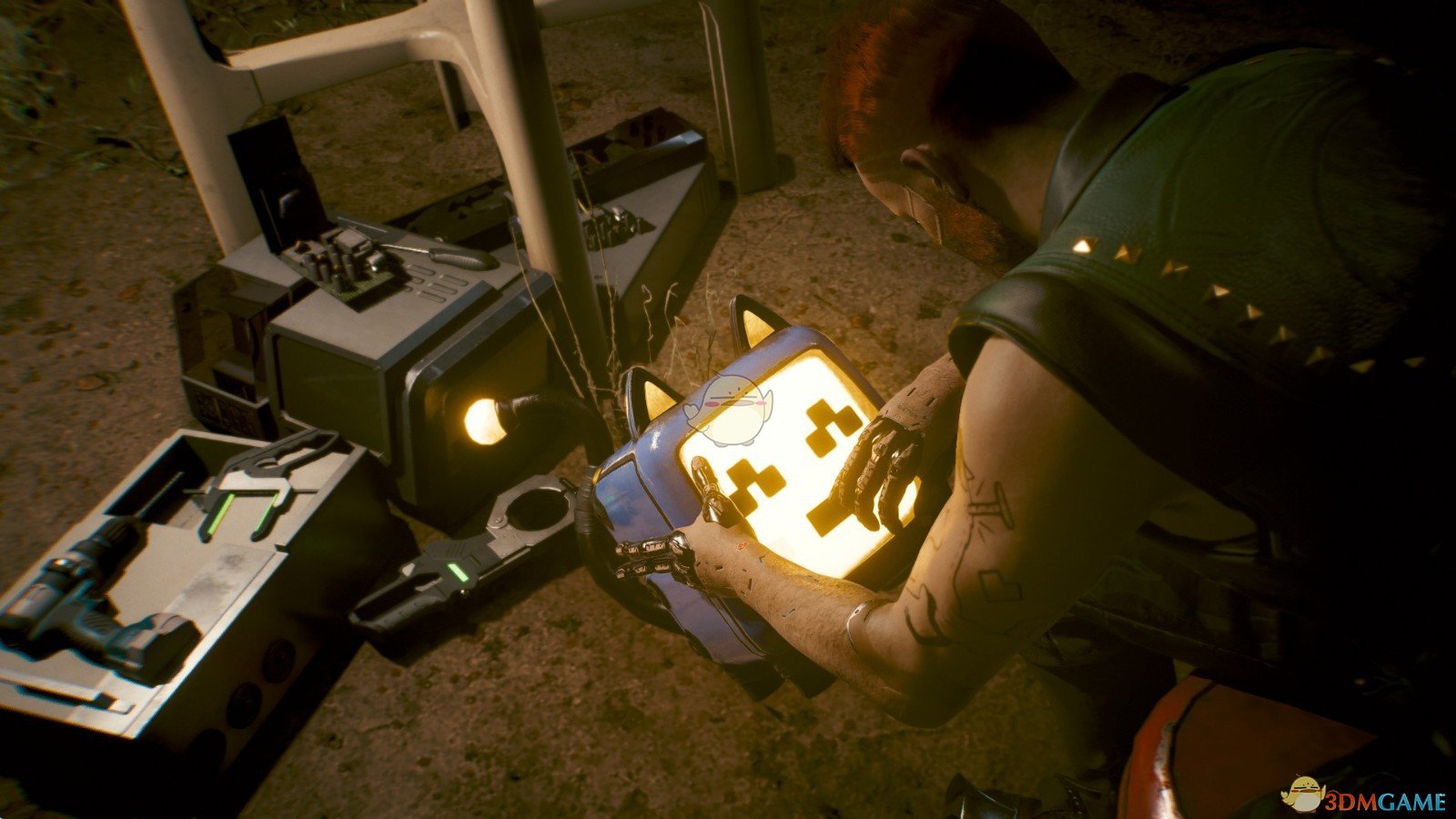 《赛博朋克2077》猫式机器人MOD