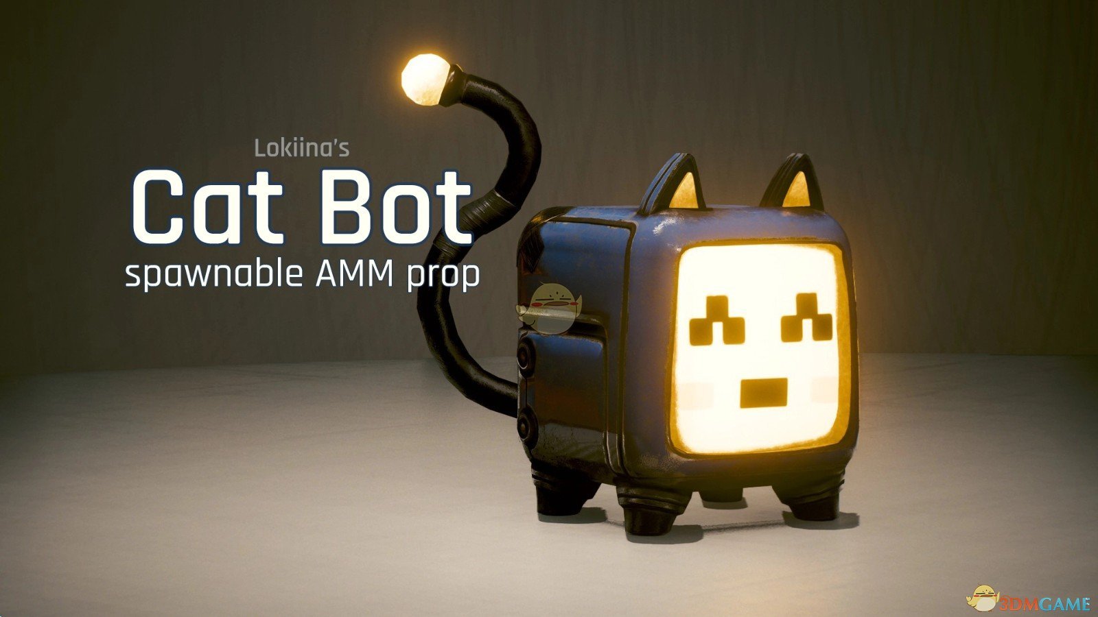 《赛博朋克2077》猫式机器人MOD