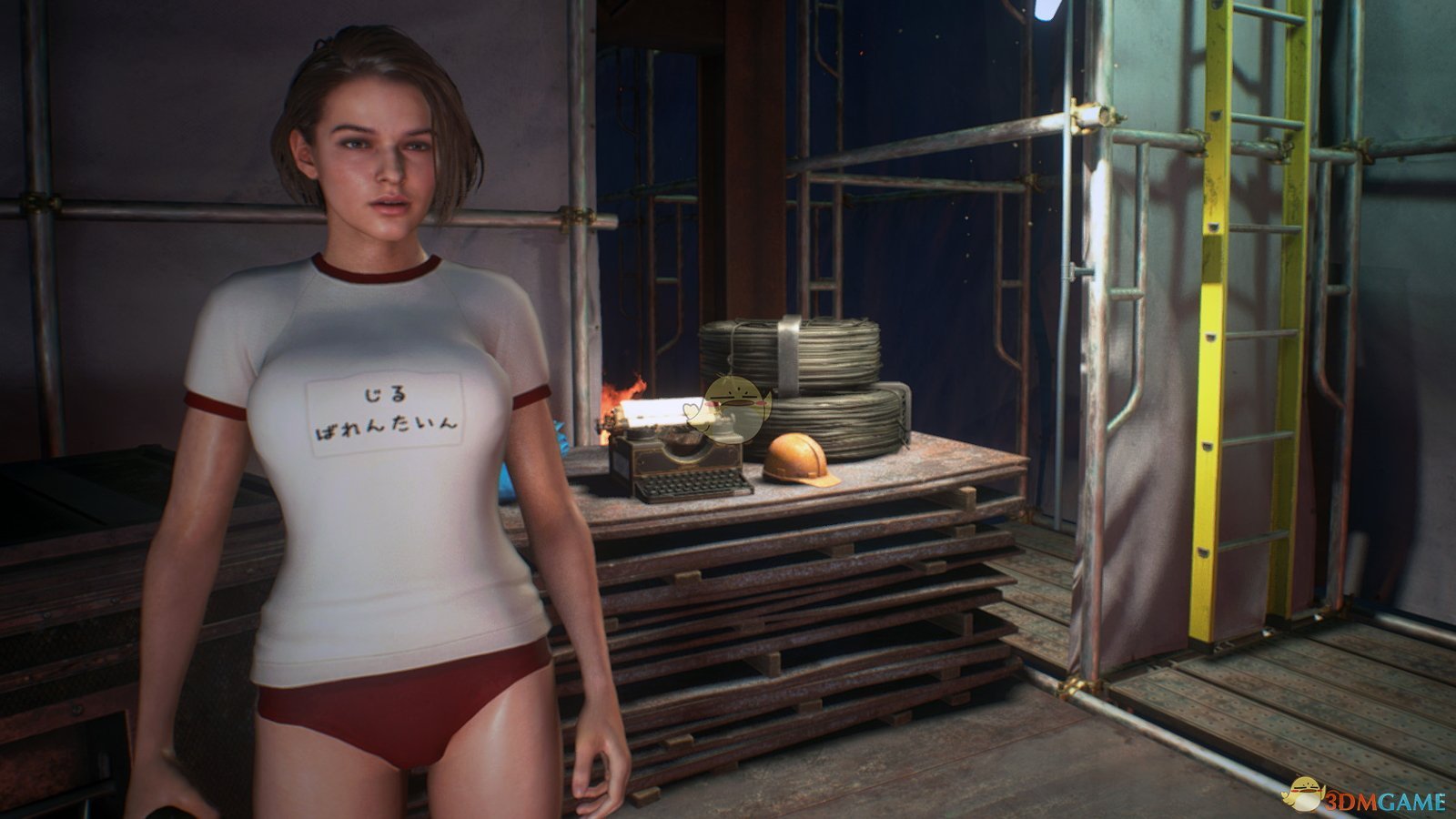 《生化危机3：重制版》红色学校泳装MOD