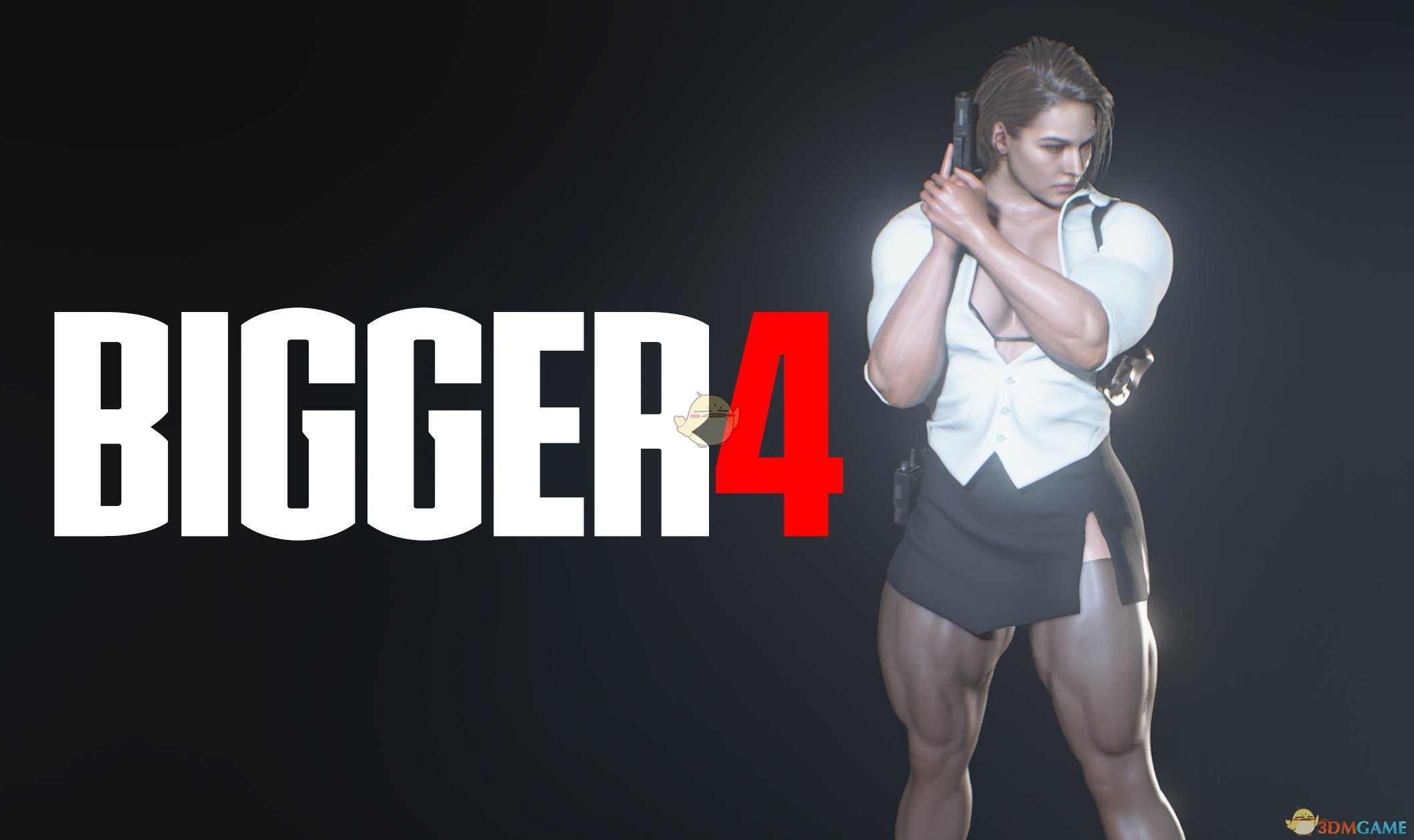 《生化危机3：重制版》肌肉秘书外观MOD