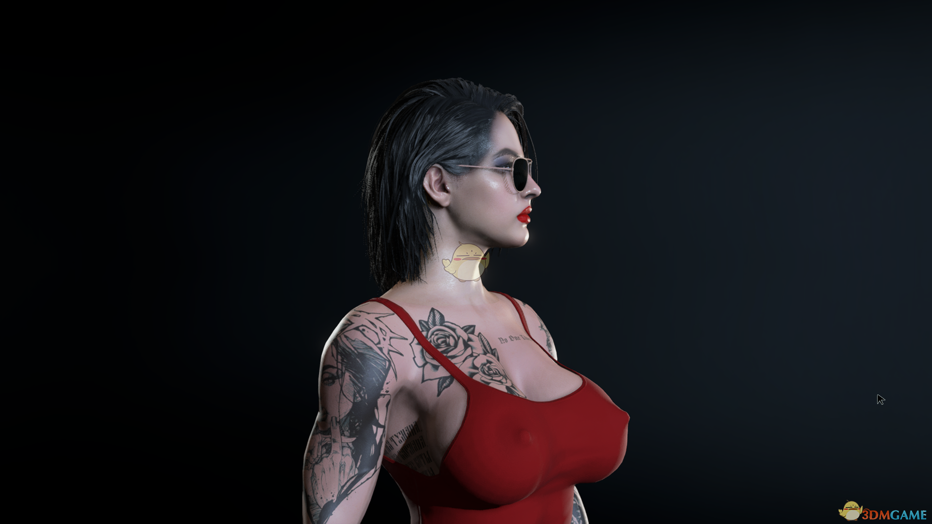 《生化危机3：重制版》墨镜小背心纹身韩味MOD