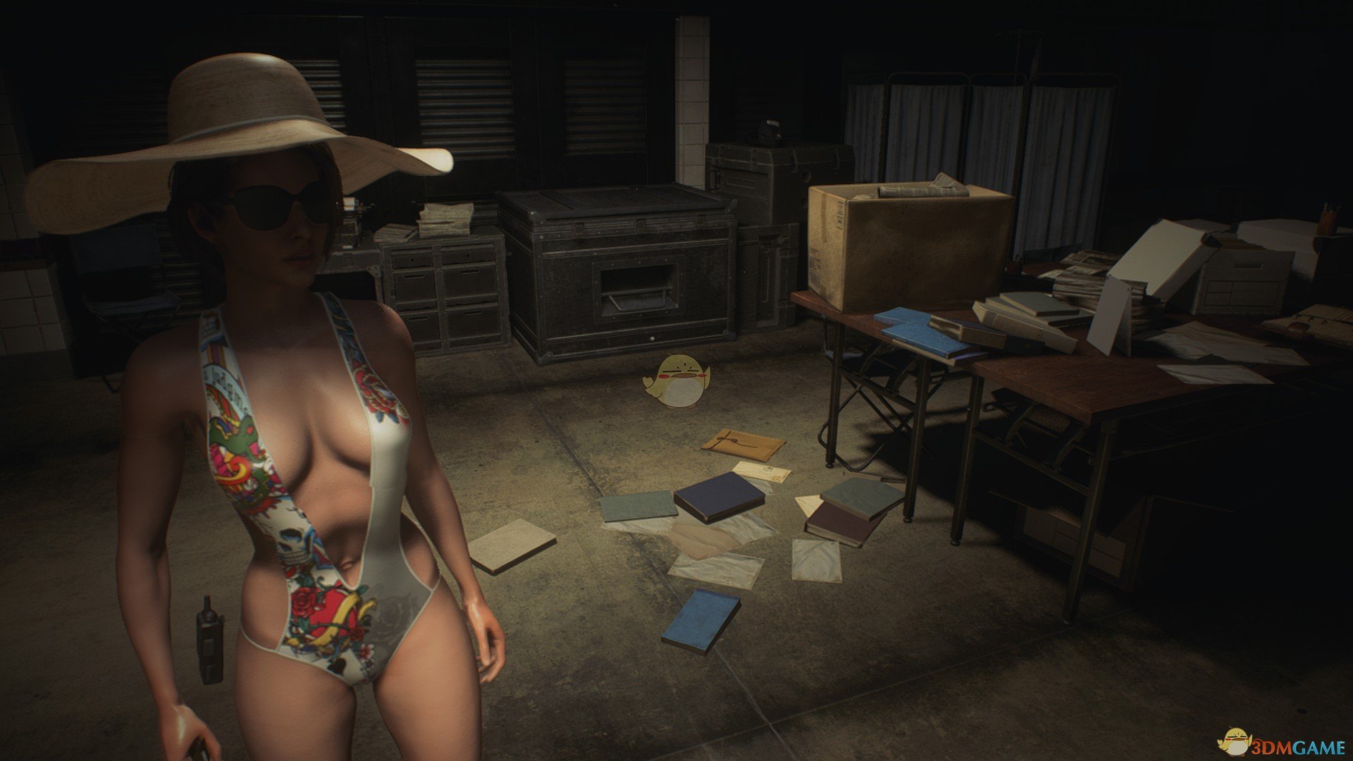 《生化危机3：重制版》清凉开胸油画泳装MOD