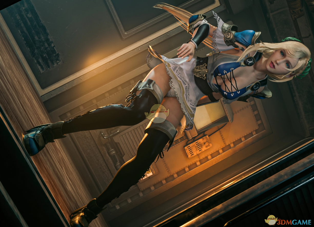 《最终幻想7：重制版》cosplay索菲蒂亚的蒂法MOD