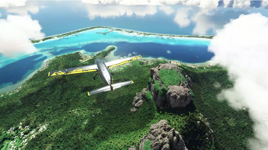 《微软飞行模拟》最新世界更新 大洋洲和南极洲美景