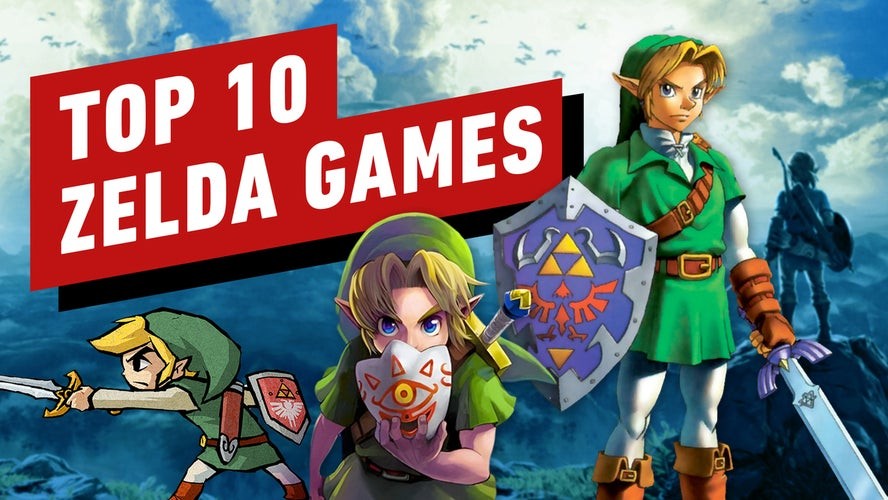 IGN评选塞尔达传说系列游戏TOP10：旷野之息第一