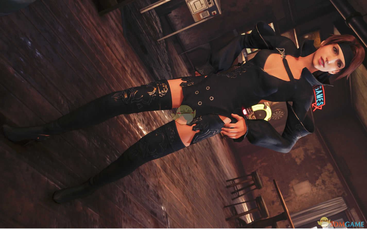 《最终幻想7：重制版》穿2B衣服的杰西MOD