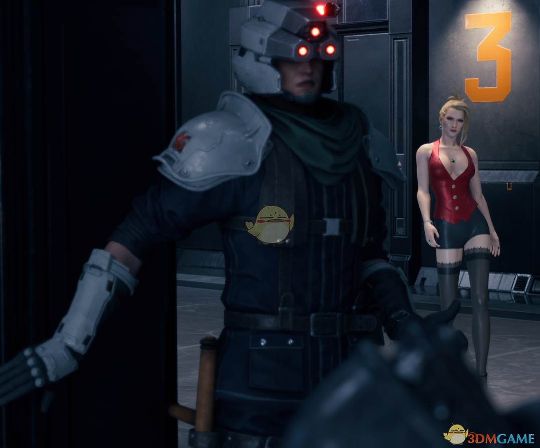 《最终幻想7：重制版》性感的斯嘉莱特MOD