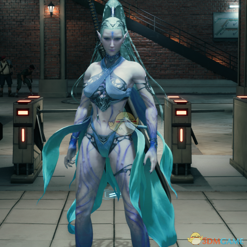 《最终幻想7：重制版》希瓦替换克劳德MOD