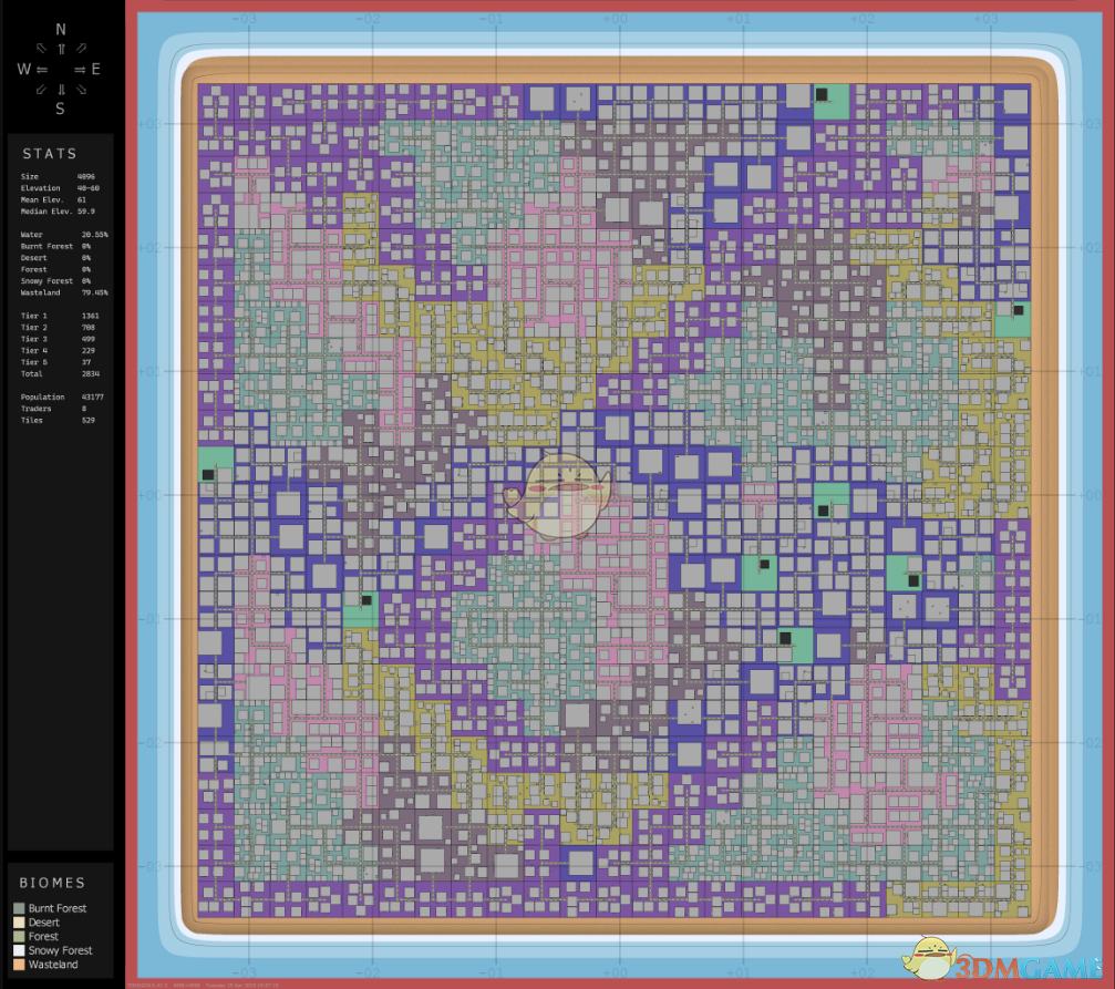 《七日杀》8K荒地城市地图MOD