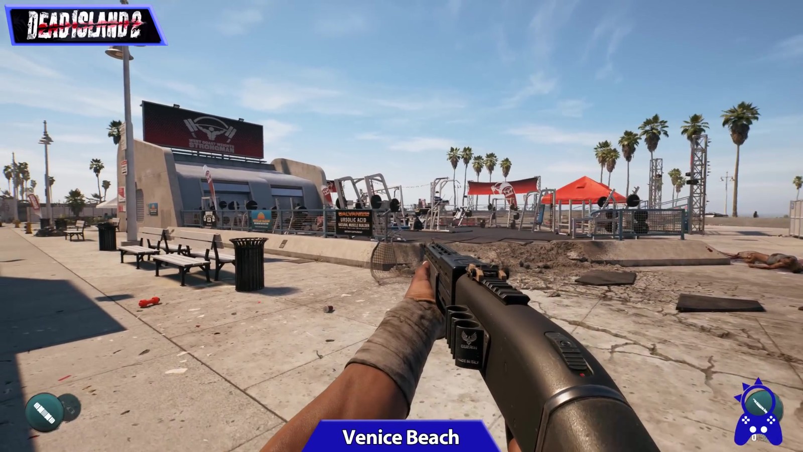 《死亡岛2》游戏环境与现实环境视频对比