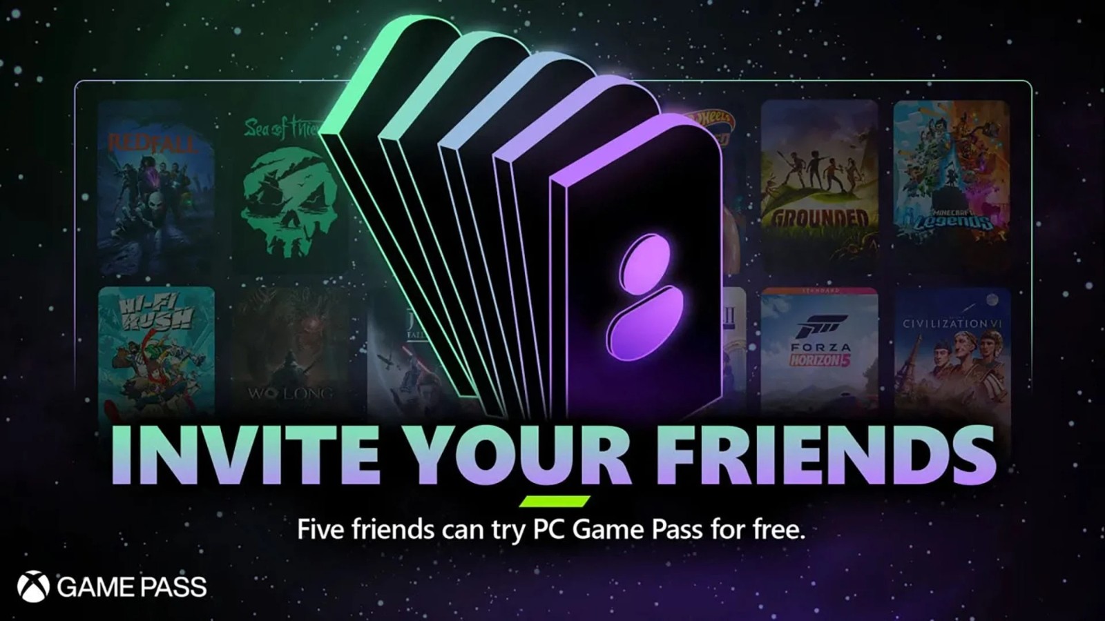 微软宣布“PC游戏通行证”推荐好友计划