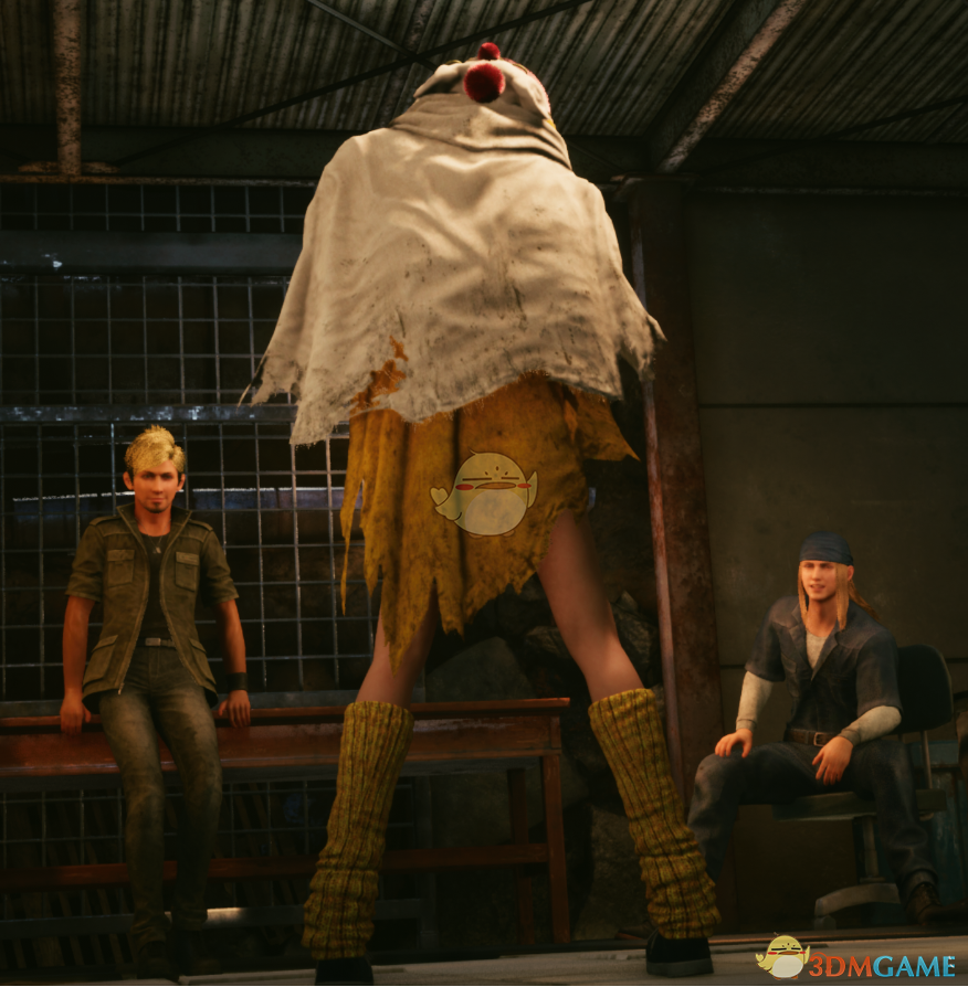 《最终幻想7：重制版》尤菲的黄色莫古力服装MOD