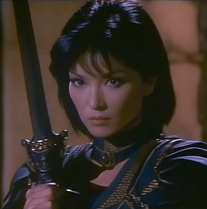 AI生成《暗黑2》80年代电影画风角色 女角太美丽