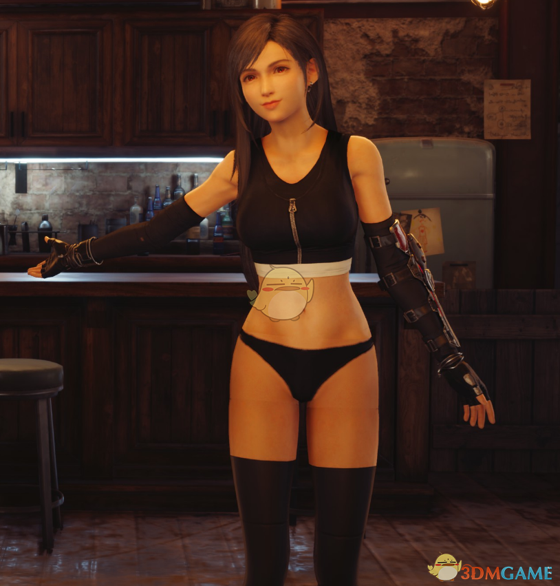 《最终幻想7：重制版》圣子降临蒂法无裙版MOD