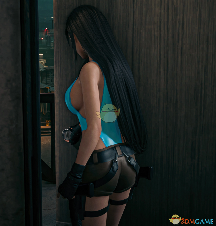 《最终幻想7：重制版》cosplay劳拉的蒂法MOD