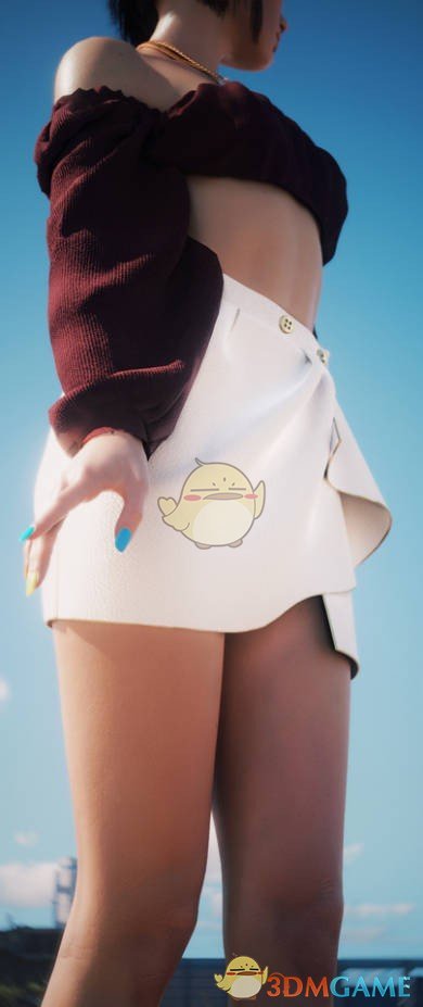 《赛博朋克2077》Veegee短裙MOD