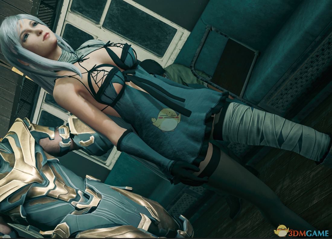 《最终幻想7：重制版》cosplay凯妮的蒂法MOD