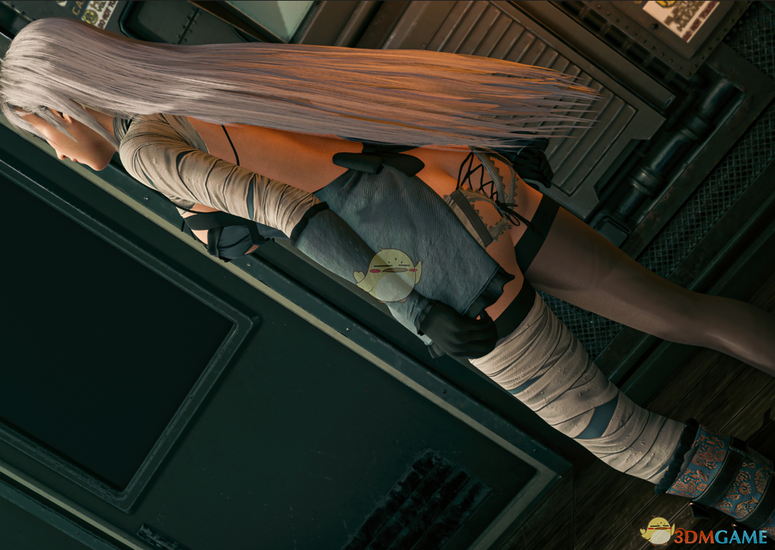 《最终幻想7：重制版》cosplay凯妮的蒂法MOD