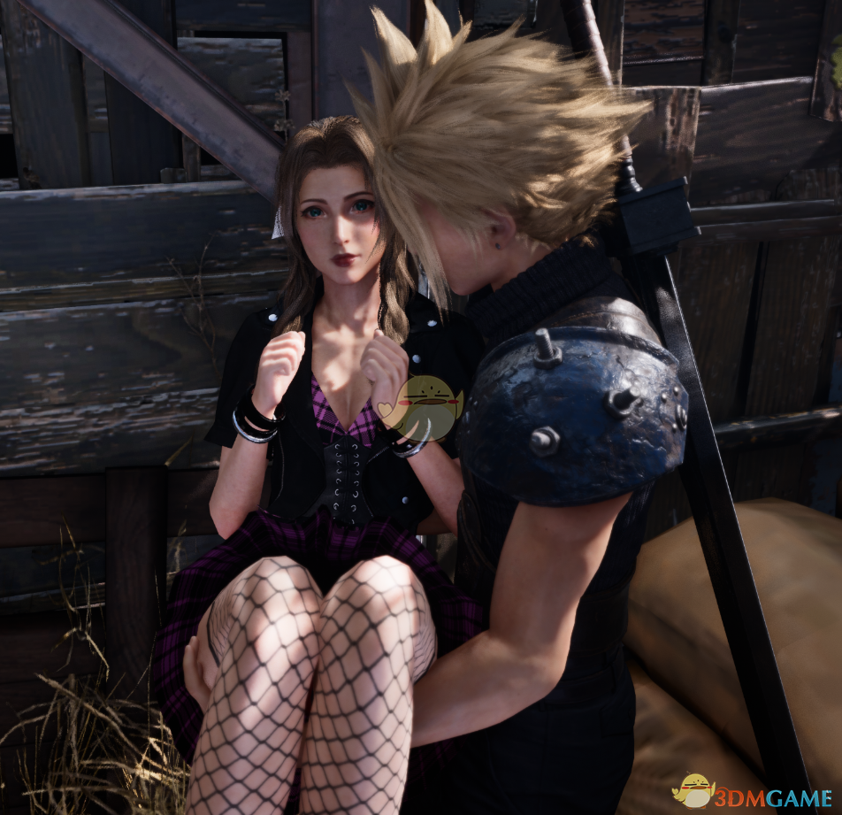 《最终幻想7：重制版》穿格纹的摇滚少女爱丽丝合集MOD