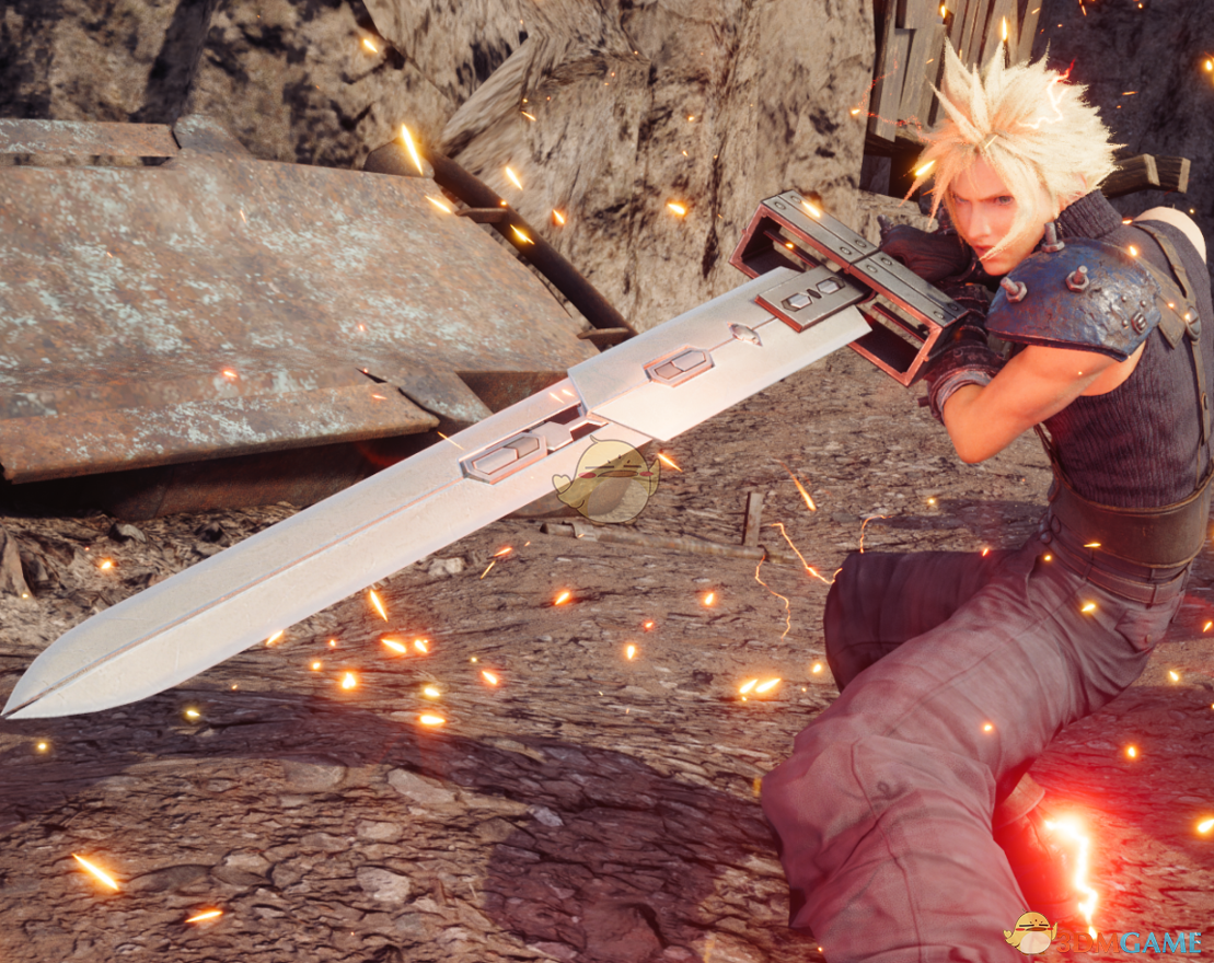 《最终幻想7：重制版》普通模式合体剑替换合集MOD