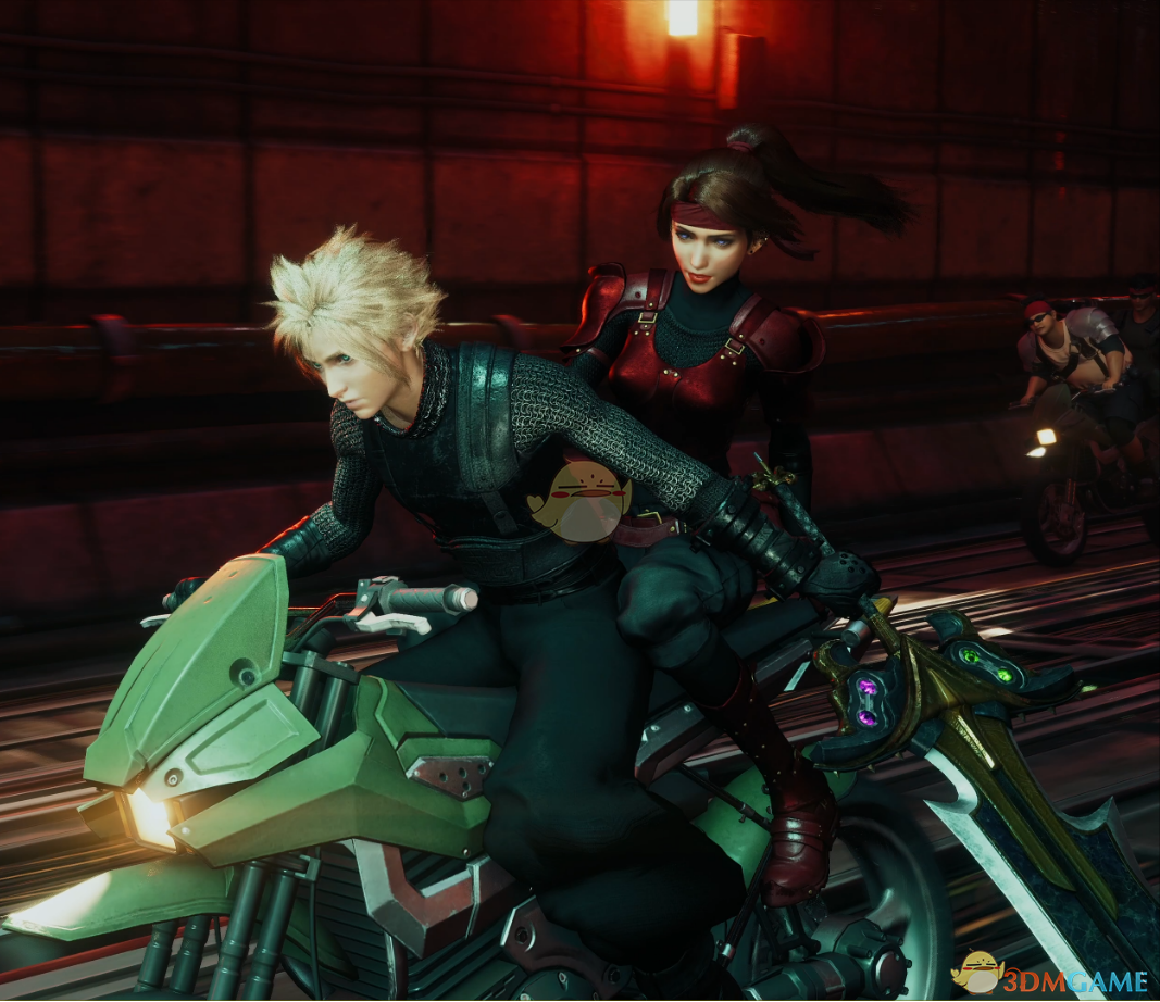 《最终幻想7：重制版》穿红色战甲的杰西合集MOD