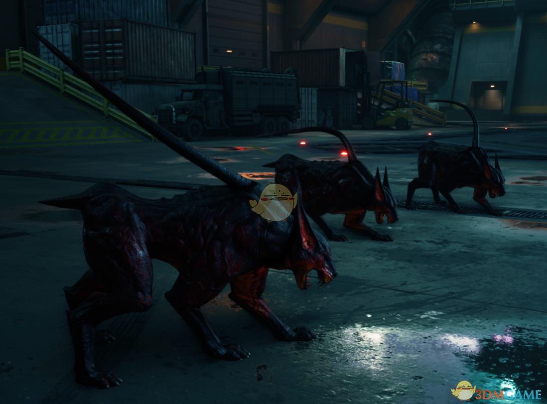 《最终幻想7：重制版》SS难度无链条猩红猎犬替代地狱犬MOD