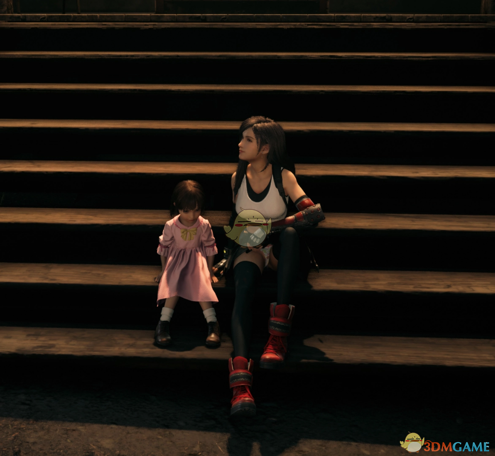 《最终幻想7：重制版》穿卡通蕾丝内裤的蒂法合集MOD