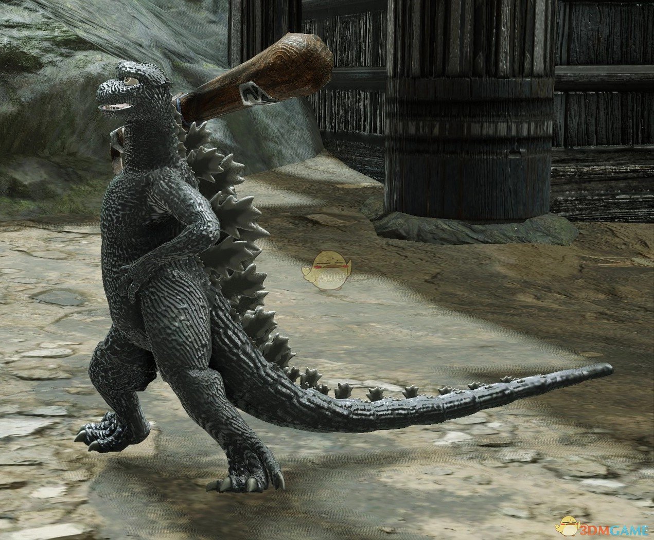 《怪物猎人：崛起》昭和哥斯拉外观MOD